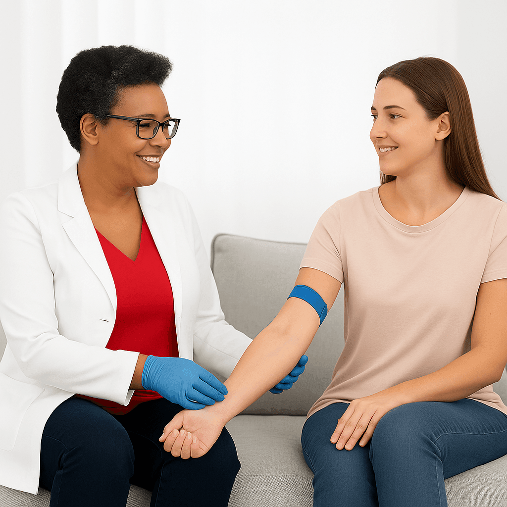 Concierge Routine Blood Draws — At Home or Office